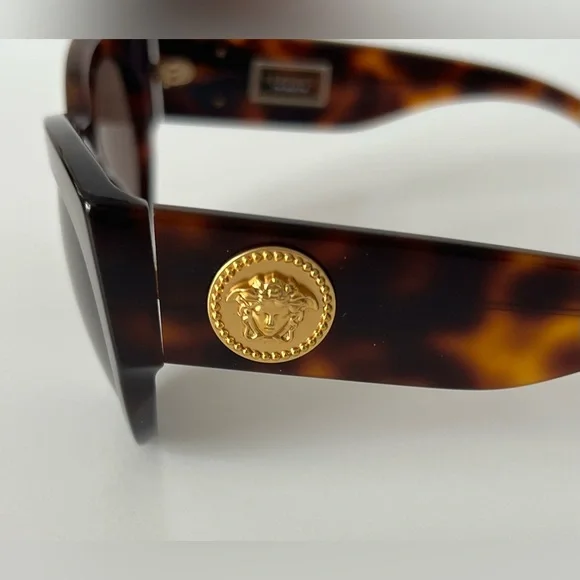 Versace Sunglasses VE4353 Havana/Brown Lenses